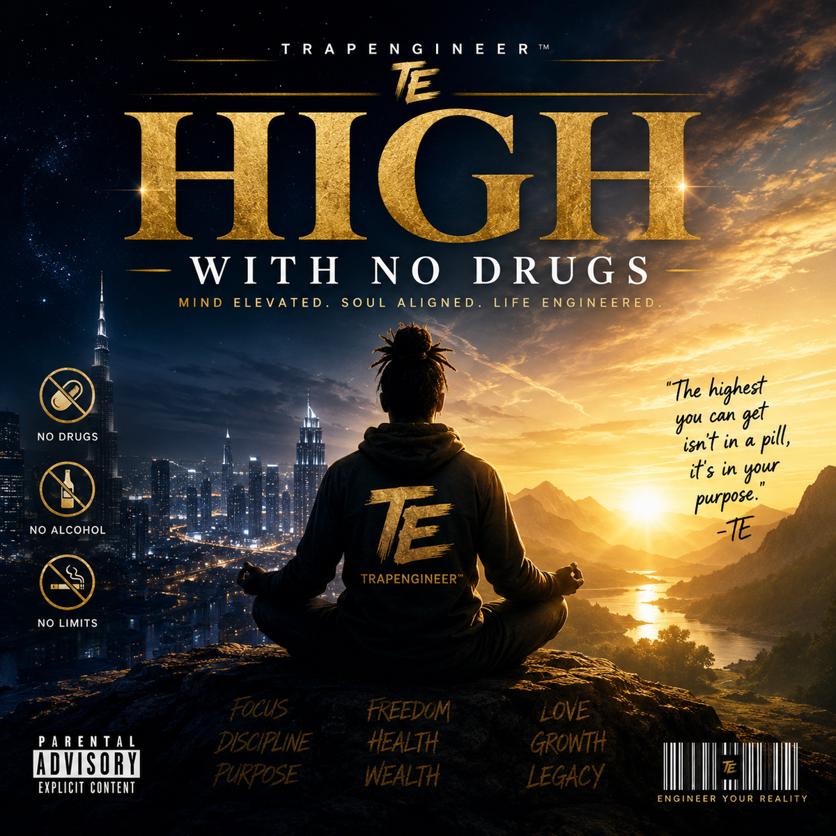 High With No Drugs – Trap Engineer™️ | Digital Download